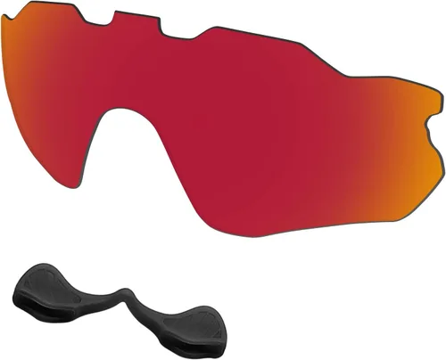 Vista 9 de Radar Pace - Lentes y piezas de nariz de repuesto para gafas de sol Oakley OO9333 polarizadas Azul espejo