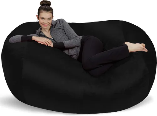 Vista 74 de [Usado] Sofa Sack Funda para Silla Puff Solo la Funda, para Adultos y Niños, Sin Relleno, Cómoda y Esponjosa, Funda de Repuesto para Silla Puff