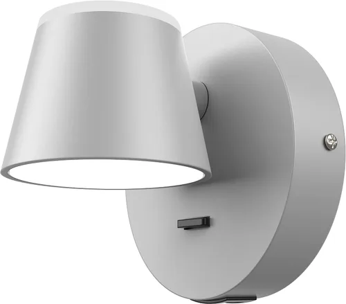 Vista 19 de URSOLA Aplique de pared que funciona con pilas con control remoto, lámpara de pared recargable con batería LED de 9000mAh, 3CCT y ajustable