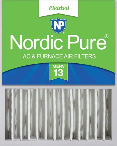 Vista 10 de Nordic Pure 16 x 20 x 5 (tamaño real: 15 7/8 x 19 5/8 x 4 3/8) Honeywell Filtros de aire de repuesto Merv 8 Plus Carbon 1 paquete