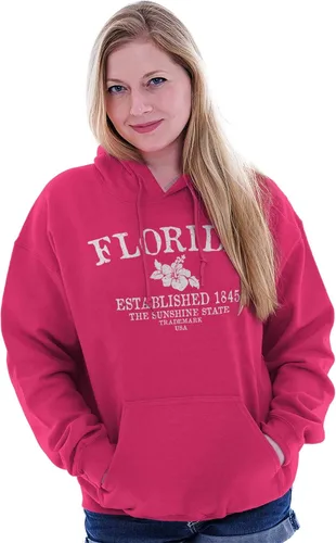 Vista 3 de Florida Vintage Establecido Hipster Sudadera con capucha Mujeres Hombres