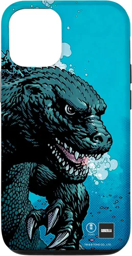 Vista 27 de Funda para iPhone 14 Godzilla Comic Art "Reef