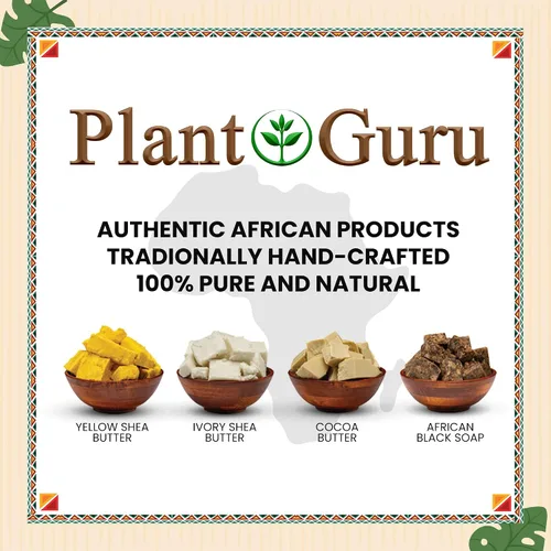 Vista 8 de Pasta de jabón negro africano de 8 onzas. 100% crudo, puro y natural de Ghana. Tratamiento para el acné, ayuda contra el eccema y la psoriasis, piel