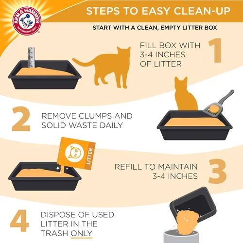 Vista 11 de Arm & Hammer Super Scoop - Arena aglutinante con aroma fresco, 14 libras