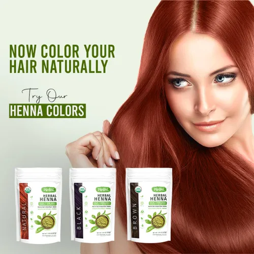 Vista 4 de Pardesi Henna orgánica natural 7.05 oz - Tratamiento natural para el cabello y acondicionador Halal, sin OMG, vegano Sin químicos