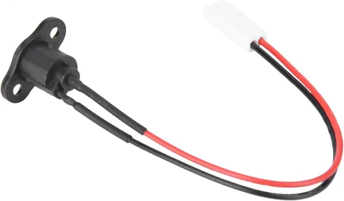 Vista 7 de w/puerto de carga resistente libre para M365, conector de cargador de batería, silicona duradera flexible para accesorio de scooter eléctrico M365