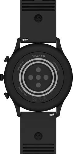 Vista 5 de Skagen Jorn - Reloj inteligente híbrido de 1654in Gen 6 con Alexa integrado frecuencia cardíaca oxígeno en sangre y notificaciones de smartphone