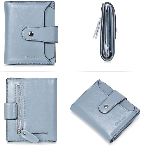 Vista 8 de BOSTANTEN Diseñador de cuero mujeres Hobo Bucket Bag pequeño Crossbody monederos paquete con las mujeres Cartera de cuero RFID bloqueo pequeña