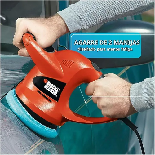 Vista 4 de Pulidora/enceradora rotorbital Black & Decker WP900 6 pulgadas
