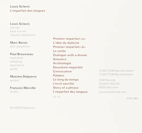 Vista 2 de L' Imparfait des Langues