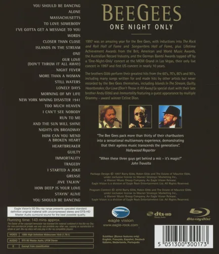Vista 2 de One Night Only Blu-ray