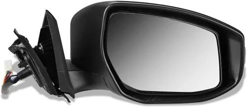 Vista 11 de DNA MOTORING OEM-MR-NI1320225 Estilo de fábrica alimentado+calentado+señal de giro izquierda espejo de puerta de vista lateral compatible con Nissan
