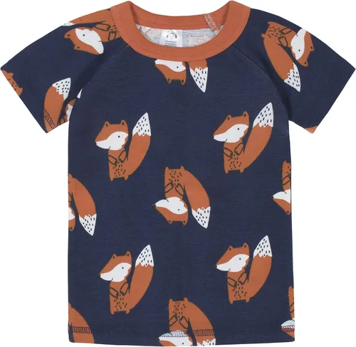 Vista 2 de Gerber Baby Boys' Toddler Snug Fit 4-Piece Pajama Set
