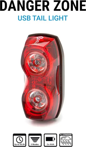 Vista 2 de Portland Design Works Luz trasera de zona de peligro