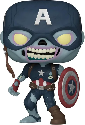Vista 2 de Funko Pop! Marvel: ¿Y si - Zombie Capitán América