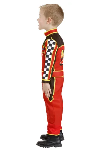 Vista 6 de Disfraz de Uniforme de Equipo de Boxes Cars de Disney y Pixar para Niño Pequeño Multicolor