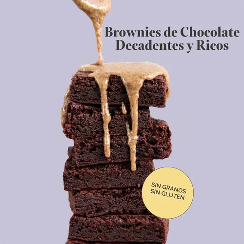 Vista 3 de Stellar Eats Mezcla para hornear brownie sin cereales Sin gluten, sin lácteos, a base de plantas, apta para paleo, endulzada naturalmente