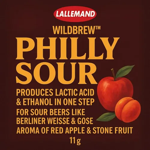 Vista 4 de Lallemand Wildbrew Philly Sour 0.39 oz - Levadura productora de ácido láctico para cerveza agria casera - Producción de ácido láctico y alcohol