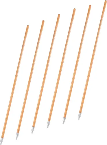 Vista 26 de Matthew - Cabezales de repuesto para trapeador húmedo de algodón resistente (azul, mediano, paquete de 12) con 2 paños de microfibra para uso