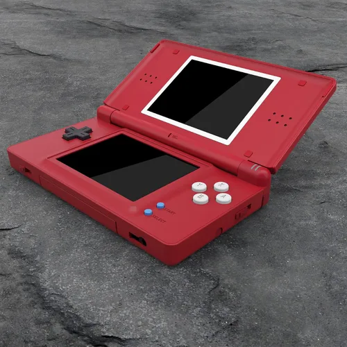 Vista 7 de eXtremeRate Carcasa completa de repuesto transparente para Nintendo DS Lite, funda de consola de mano personalizada con botones, lente de pantalla
