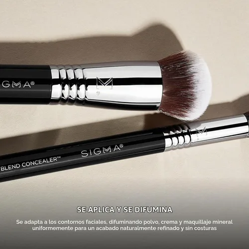 Vista 2 de Sigma Beauty F85 - Brocha Kabuki de Aerógrafo (Brocha Kabuki Redonda F82)