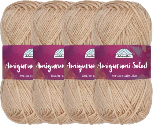 Vista 15 de JubileeYarn Amigurumi Select - Hilo acrílico DK - Begonia - 4 madejas