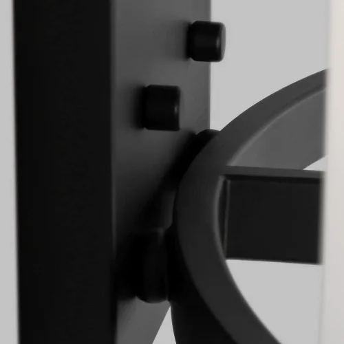 Vista 5 de Generation Lighting - Lámpara de pared Hettinger de 3 luces, color negro medianoche 4439103-112, Título 24, lámpara de pared para decoración