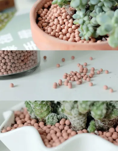 Vista 5 de 2.0 LB de piedras de arcilla de 1/8 pulg. Ceramsites de cultivo para jardinería, medio de cultivo para plantas suculentas y orquídeas, acuapónica