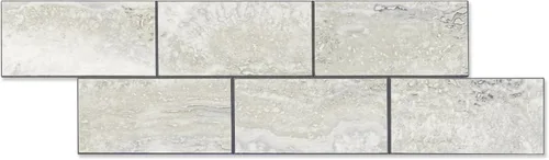 Vista 17 de STICKGOO 1/3 lámina de azulejos para despegar y pegar Subway, azulejos de cocina sin costuras de diseño pulido en rosa-beige eurásico