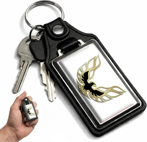 Vista 33 de Brotherhood Car Key Chain for Trans Am Firebird - Classic Models Keychain for Men and Women Gift Key Ring