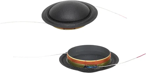 Vista 2 de 2 piezas de diafragma de repuesto de tweeter, bobina de voz de altavoz, accesorio de tweeter de cúpula de seda de tono alto para reemplazo de audio