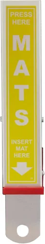 Vista 11 de HI-TECH Abrazaderas para tapete de lavado de auto, soportes para alfombras de piso de alta resistencia para limpieza y secado, aluminio resistente