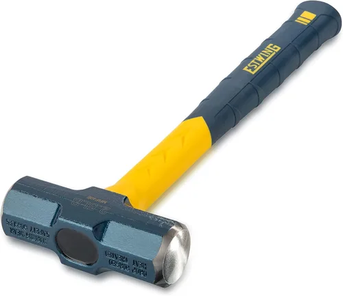 Vista 2 de ESTWING Sure Strike Engineer's Hammer - Trineo de 40 onzas con mango de fibra de vidrio y agarre antideslizante para cojín - MRF40E