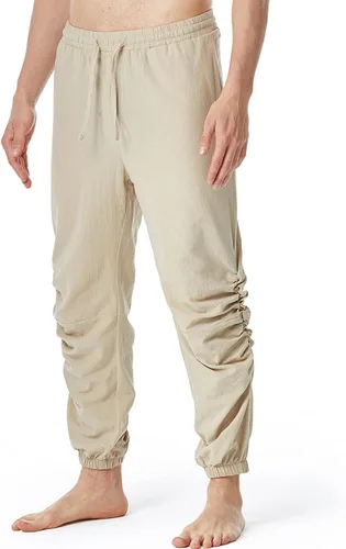 Vista 4 de Men's Skinny Fit Pants Casual Stretch Chinos Cargo Sweatpants Lightweight Cinch Leg Trousers Multi-Pockets Fall Pant