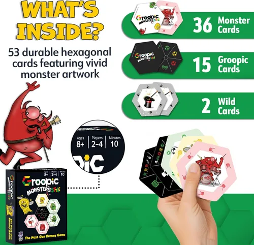 Vista 7 de Dos juegos de cartas únicos y familiares para horas de diversión en la noche familiar, mejoran la narración de historias, la memoria