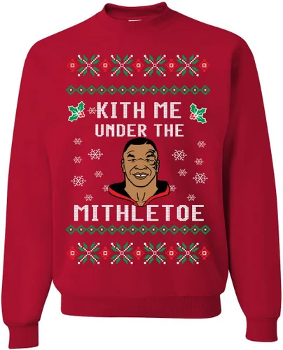 Vista 12 de Merry Chrithmith Ugly Christmas Sweater Unisex Crewneck Graphic Sweatshirt Negro Bitcheth