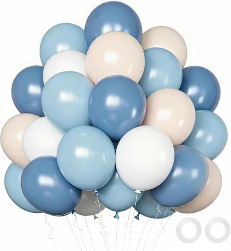 Vista 13 de Globos de graduación 2025 para fiesta de graduación, 50 globos de 30 cm negros y dorados de látex para graduación, globos de fiesta de graduación