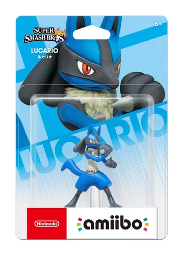 Vista 2 de Lucario amiibo - importación de Japón (serie Super Smash Bros)