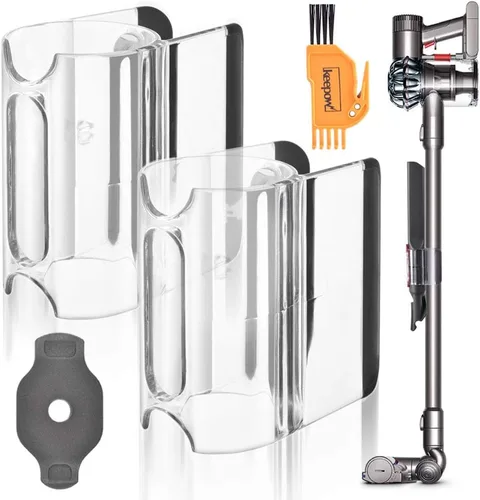 Vista 7 de KEEPOW Soporte de accesorios compatible con aspiradora Dyson V11 V10 V8 V7 con llave de cepillo de rodillo, 1 paquete