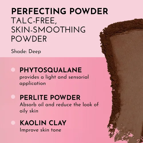 Vista 2 de Lawless Polvo perfeccionador para suavizar la piel sin talco, maquillaje de primera calidad, polvo suavizante de la piel con ingredientes naturales