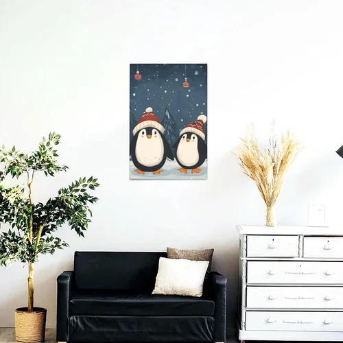 Vista 12 de Wall Art for Living Room Wall Decor Picture Marine Animals Canvases Painting Retro Farmhouse Posters Decorative Aesthetic Painting for Kitchen
