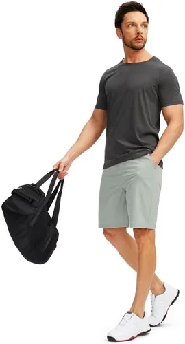 Vista 6 de G Gradual Men's Golf Shorts with 5 Pockets 9" Light Weight Stretch Quick Dry Casual Dress Work Shorts for Men