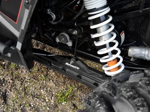Vista 2 de SuperATV Brazos de arrastre traseros extendidos de servicio pesado para Polaris RZR XP 1000 / XP 4 1000 (2014-2023) - Negro
