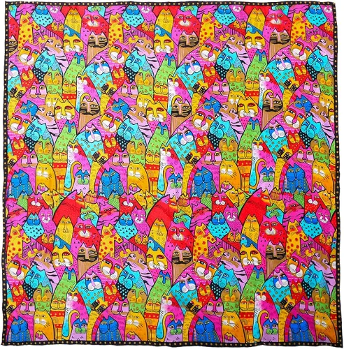 Vista 6 de HeyToo Bufanda cuadrada de seda 100% grande para mujer, colección de arte de lujo, bufanda para el cuello