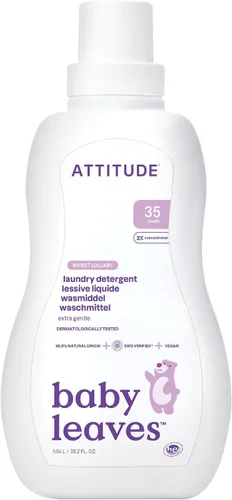 Vista 8 de ATTITUDE - Detergente para ropa de bebé, probado por dermatólogos