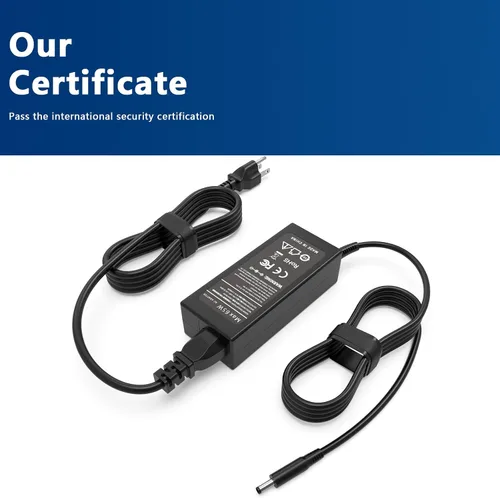 Vista 3 de Adaptador de CA de 65 W compatible con cargador de laptop Dell Inspiron 16 5630 5620 5625 5635/14 5420 5425 5430 5435/insprion 13 3530 3520 3511