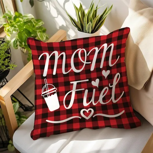 Vista 19 de Fundas de almohada de San Valentín con diseño de cuadros de búfalo de 16 x 16 pulgadas, fundas de almohada para el día de San Valentín, fundas