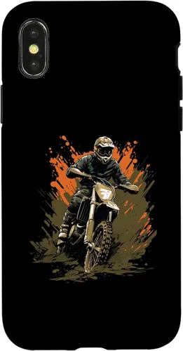 Vista 5 de Dirt Bike Camouflage Motocross Bikes for Boys Case for iPhone 16