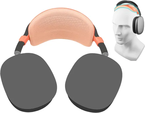 Vista 8 de SOULWIT Almohadilla de alivio de presión con diadema para AirPods Max, protector ergonómico y ligero mejorado para la cubierta de la correa