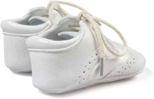 Vista 6 de ESTAMICO Zapatos para bebés niños Prewalker PU Sneakers